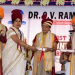 Governor CV Raman attended the first convocation of the University