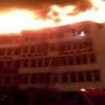 IIT girl hostel catches fire