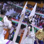 मुख्यमंत्री अभिनन्दन कार्यक्रम म पंथी नृत्य , राजेंद्र रंगीला के स्वर म .....