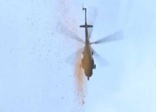 सेना ह हेलीकॉफ्टर ले फूलों के बारिश कर कोरोना वॉरियर्स ल दिस सलामी, एम्स के ऊपर दिखिस ए तरह के नजारा