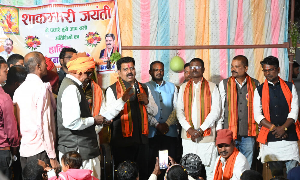 माता शाकम्बरी की कृपा से समाज समृद्धि के पथ पर अग्रसर हो रहा