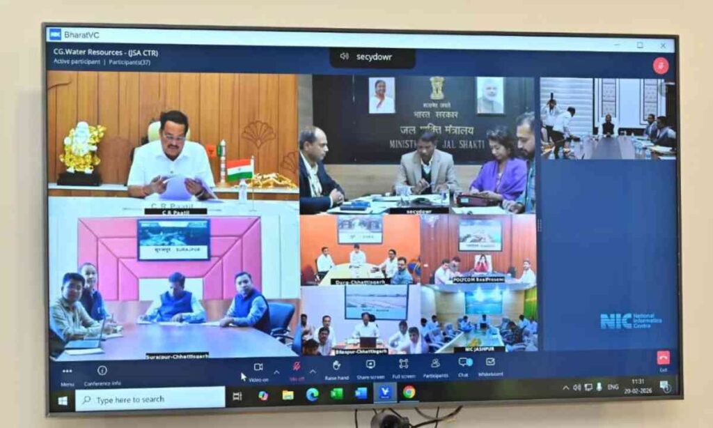 राज्य सरकार जल संरक्षण को जनआंदोलन का स्वरूप देने के लिए प्रतिबद्ध - मुख्यमंत्री श्री साय 1 gbhgvhng 1