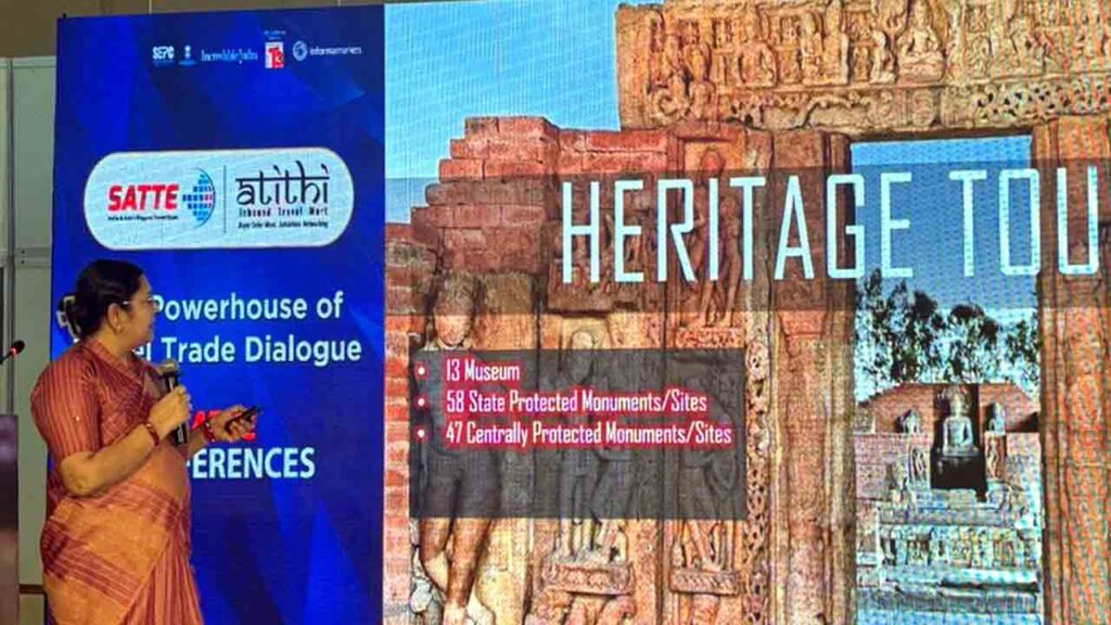 साउथ एशिया ट्रैवल एंड टूरिज्म एक्जिबिशन नई दिल्ली में छाया छत्तीसगढ़ का पर्यटन 2 paryatan 03