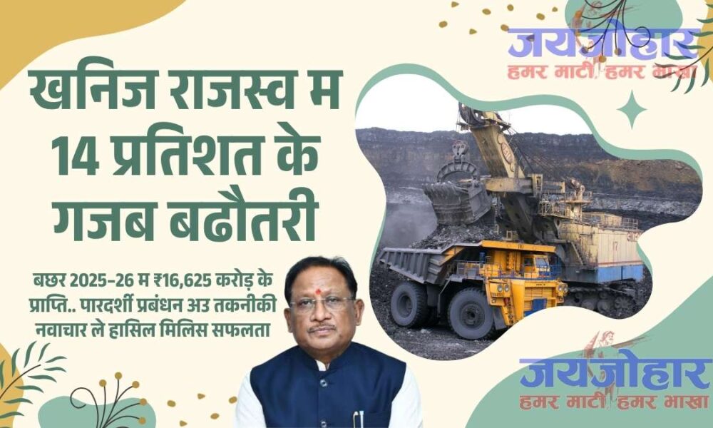 A Remarkable 14 Percent Increase in Mineral Revenue