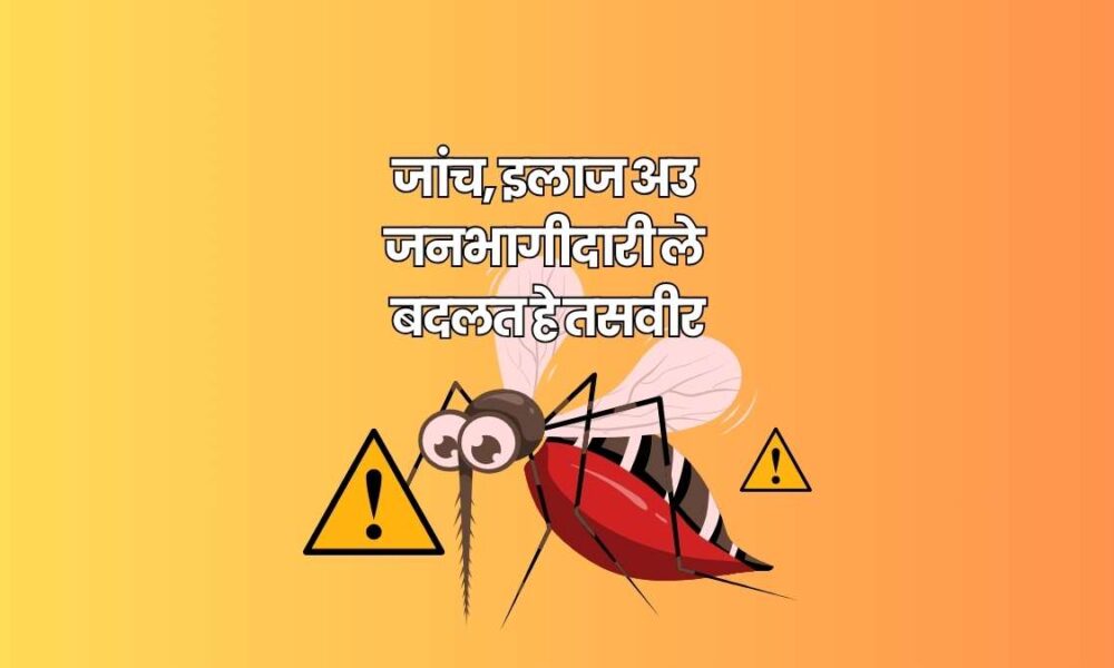 Red White Illustration Malaria Presentation